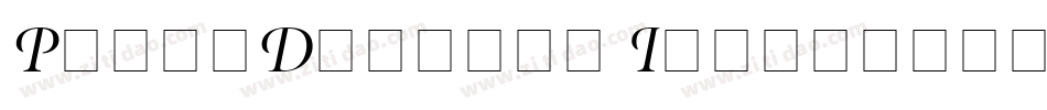PookyDisplay Italic字体转换